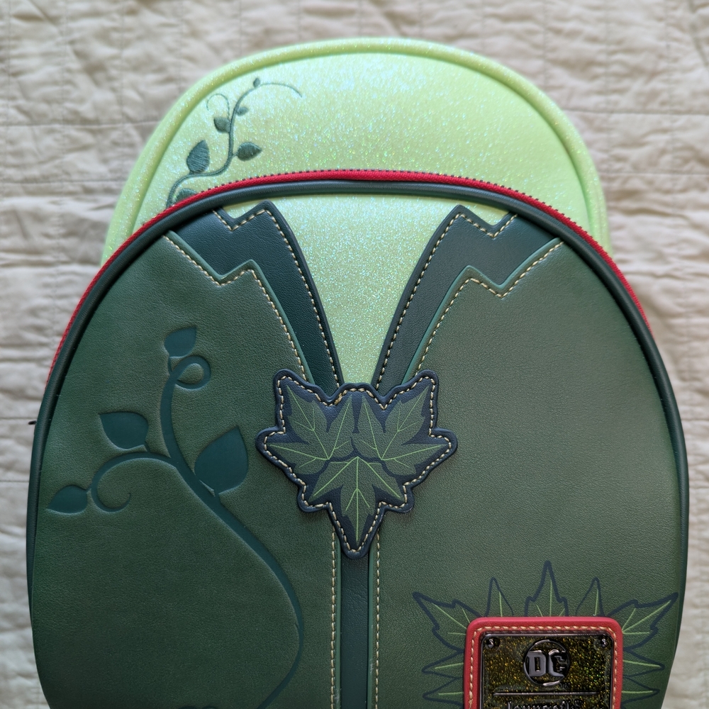 Poison Ivy Loungefly Backpack With Wallet, BNWT!